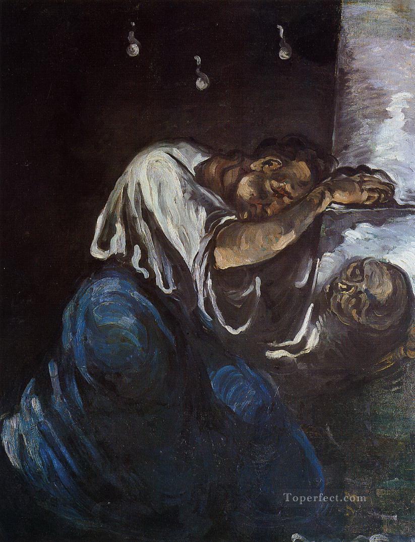 Sorrow Paul Cezanne Oil Paintings